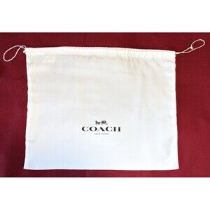 Coach Dustcover For Handbag -- Approx 19x15" -- Drawstring